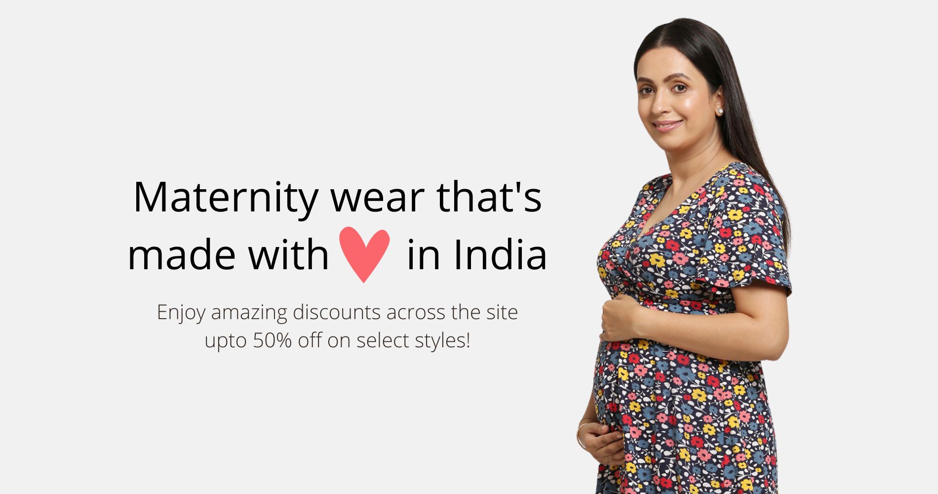 Buy Online Mamma's Maternity Women's Printed Pink and Blue Maternity Dress  (Size:L) - Zifiti.com 469306